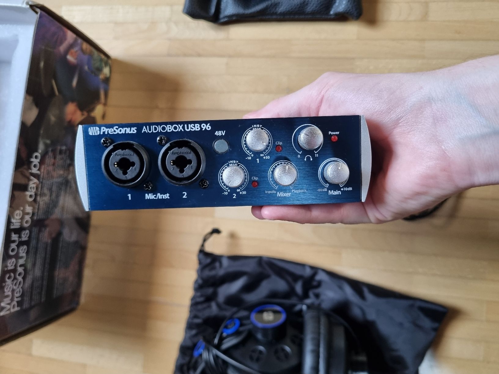 Registratori: PreSonus Audiobox 96 Studio Bundle, Interface, Musik Studio – Usato da Winterthur venduto da Belzarek 6
