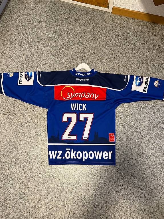 Zsc Lions Canottiere & Pantaloni: ZSC Trikot R.Wick mit Unterschrift – Usato da Bellach venduto da die_8vsb 1