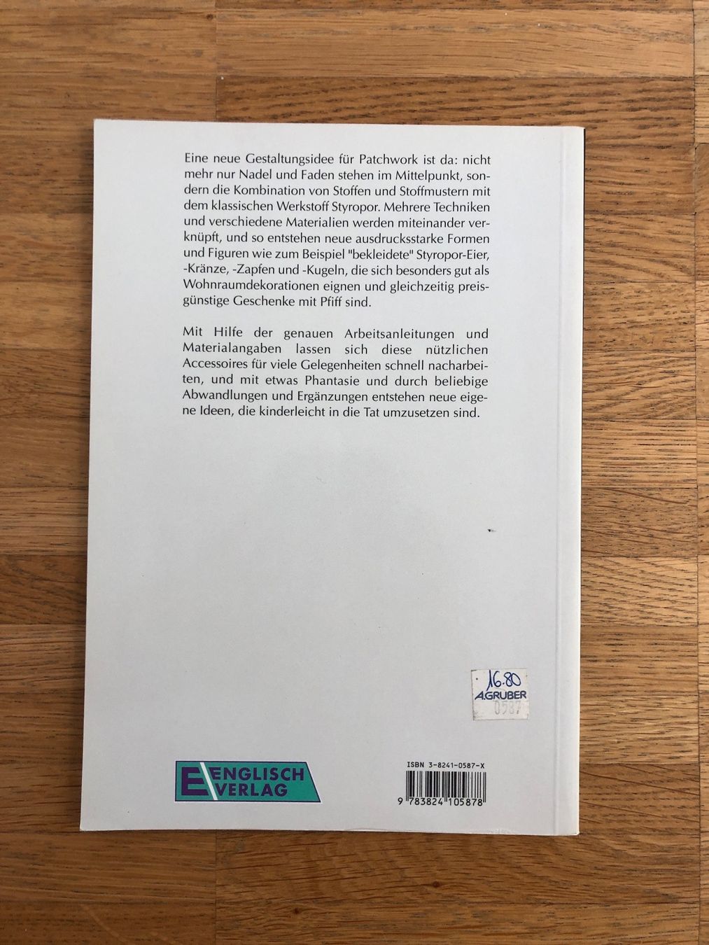 Libri: Buch - Patchwork Dekorationen – Nuovo (secondo la descrizione) da Basel venduto da ser_qy29 1