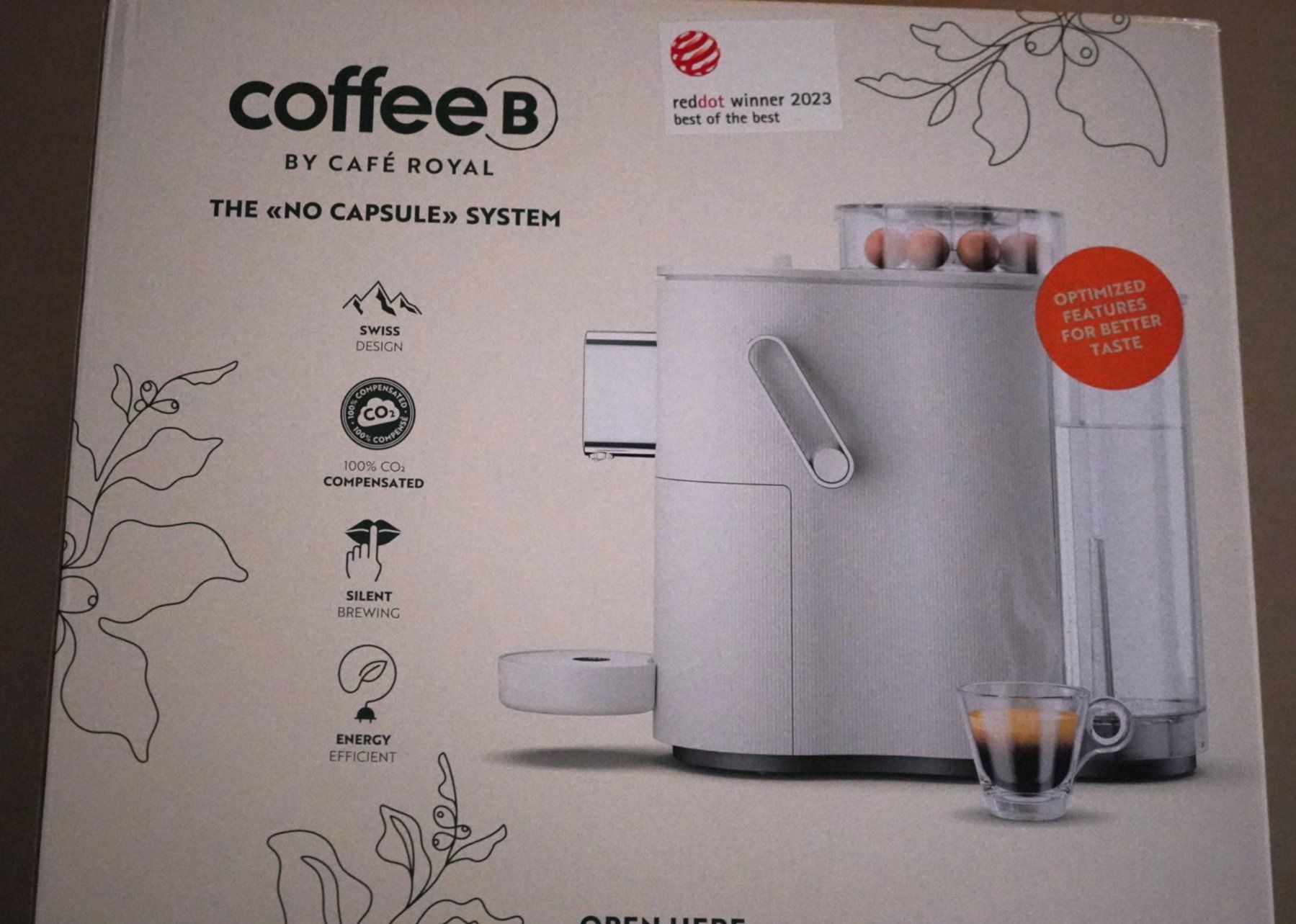 Coffee B Macchine per caffè & Macchine per espresso: Kaffeemaschine Cafè Royal B – Nuovo e nell'imballaggio originale da Worb venduto da worb01 2