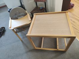 Kinderstuhl+ Tisch 