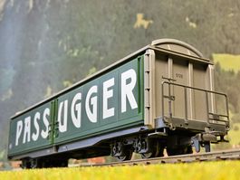 Bemo 2279 110 __ RhB Haik-v Schiebewandwagen Rhäzünser _ OVP