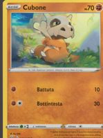 TCG POKEMON Stili Di Lotta BST 069/163 CUBONE  Italiano