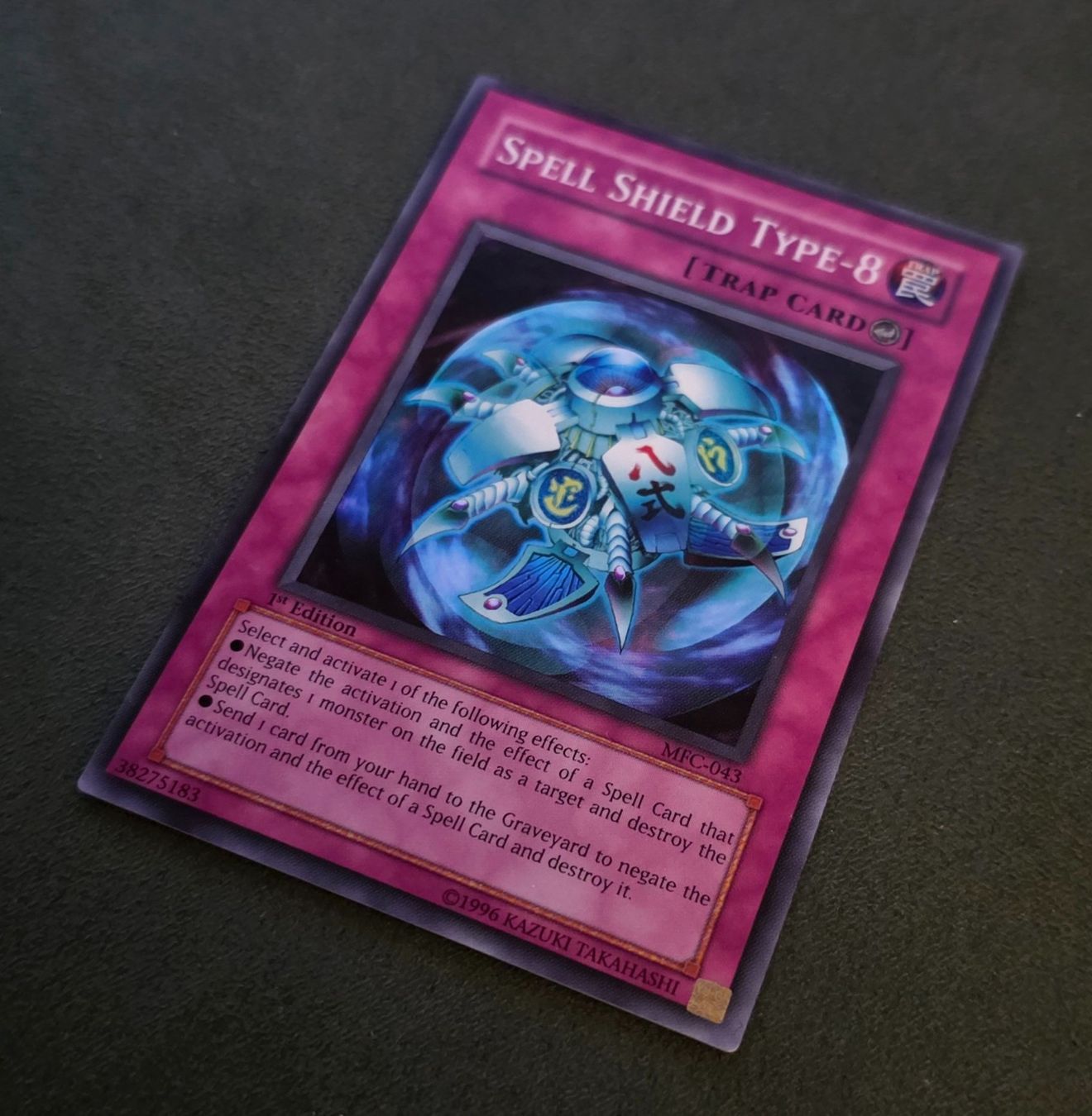 Yugioh Sammelbilder & Trading cards: Yu-Gi-Oh! 1.Edition MFC-043 Spell Shield Type-8 NM – Gebraucht aus Oberwil BL von Autobueb 1