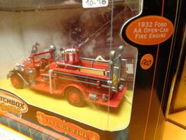 Ford AA 1932 Feuerwehr  1:43 (mit Box) Matchbox    (W10.16)