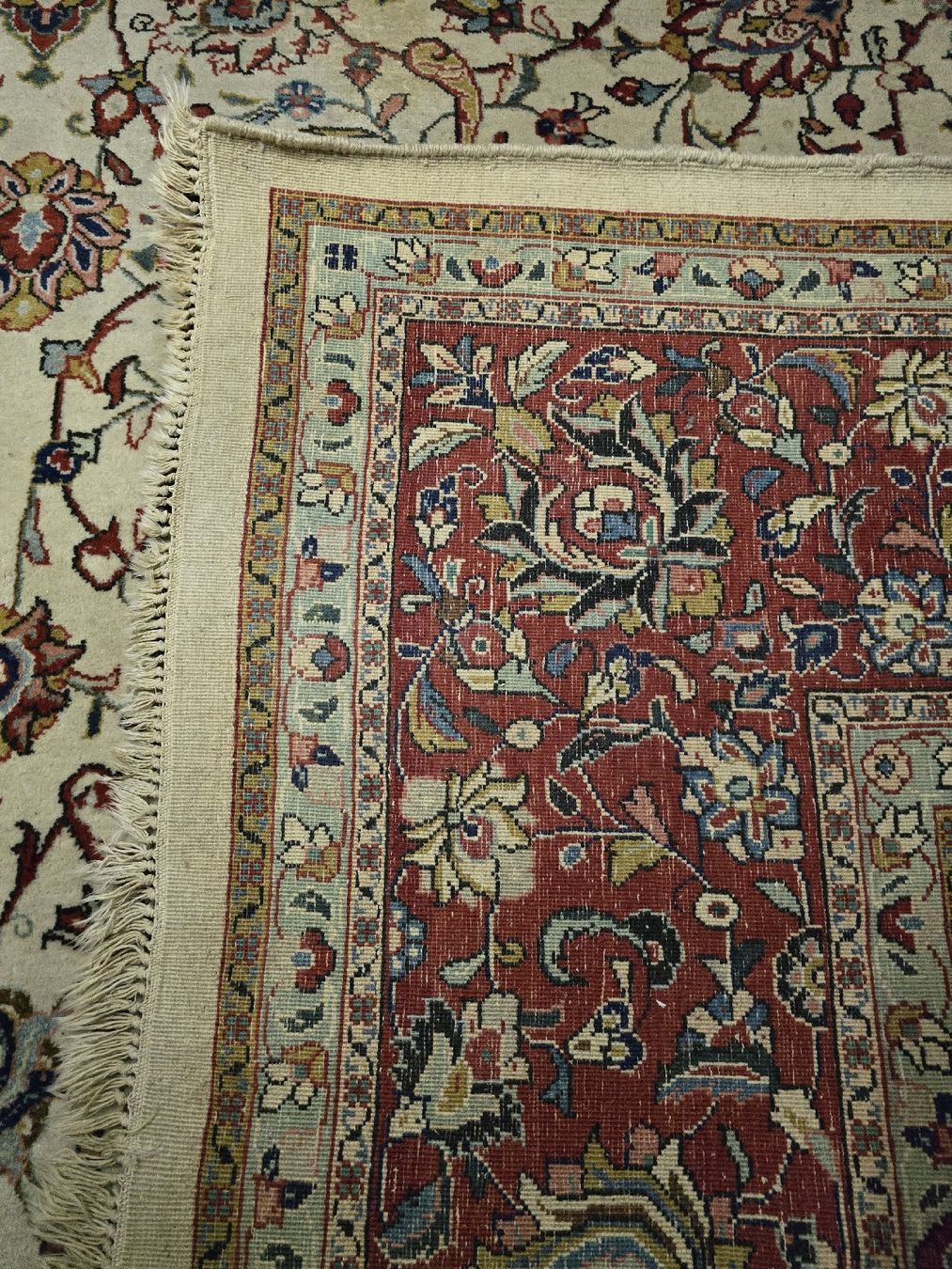 Tappeti: Perserteppich, Orientteppich, Vintage, Rot/Beige, Top! – Usato da winterthur venduto da Sammlerecke 4