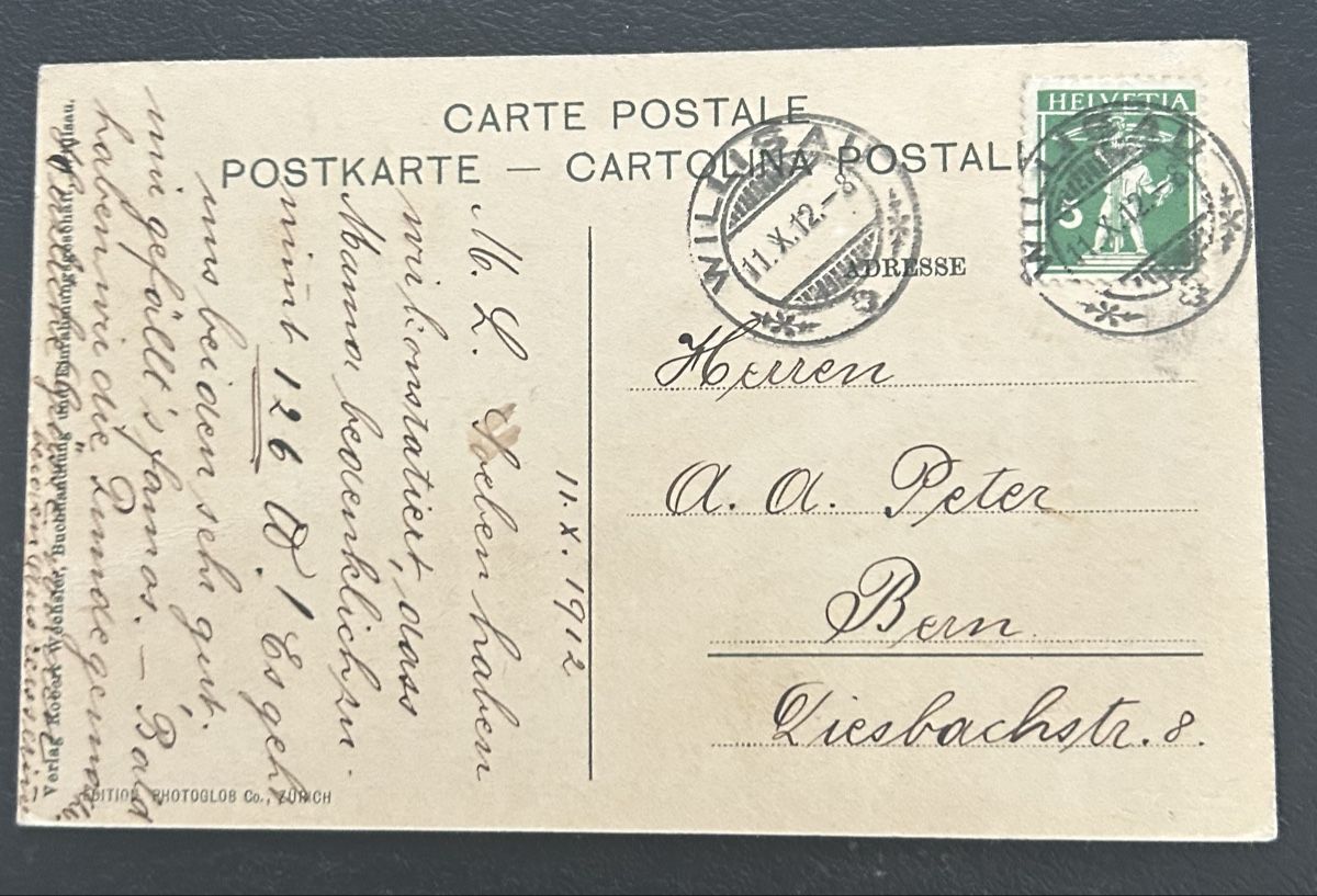 Cartes postales: AK Willisau 1912 – D'occasion à Horw par Tellbub 1