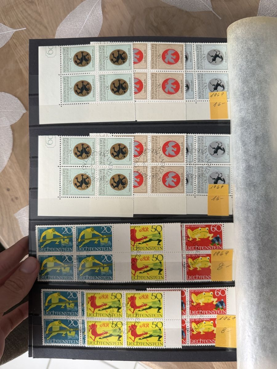Tutti i francobolli: Collection de timbre Suisse Liechtenstein – Nuovo (secondo la descrizione) da Châtelaine venduto da lan_55vt 3