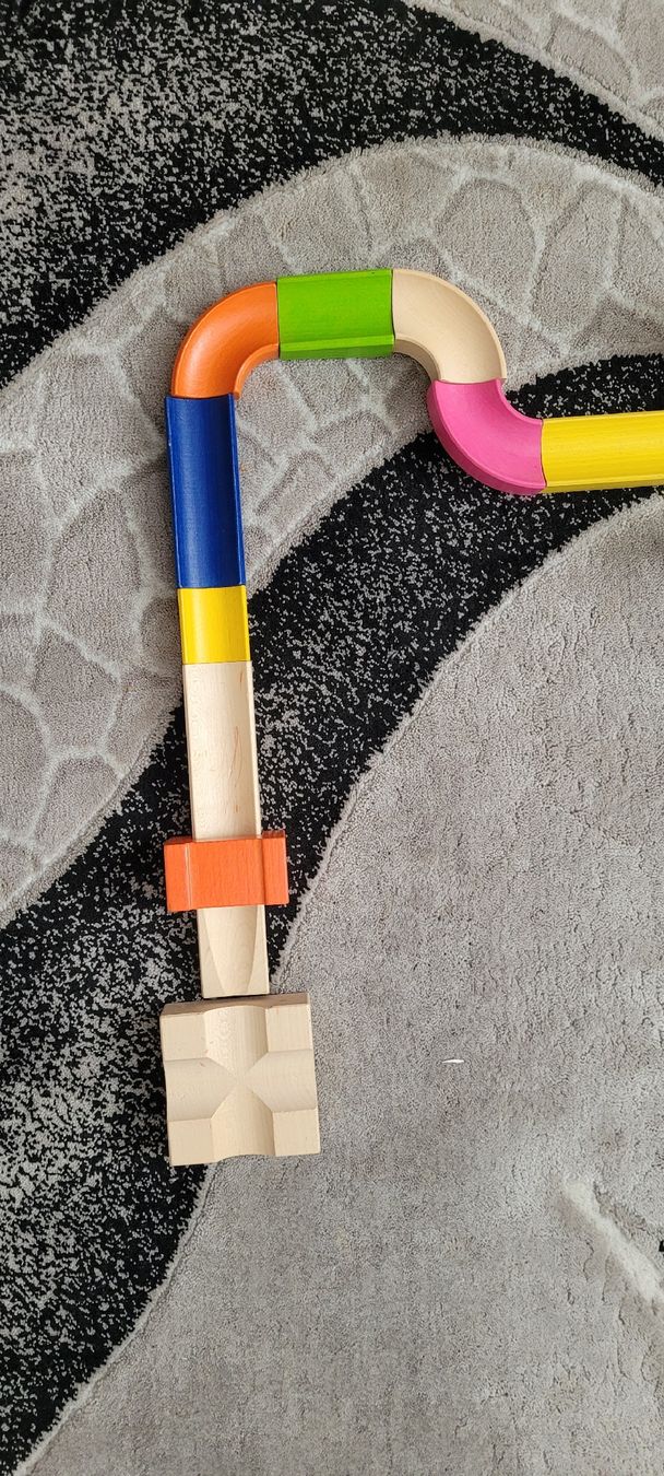 Giochi: Circuit à billes en bois multicolore – Nuovo (secondo la descrizione) da Vevey venduto da obi_n8zc 2