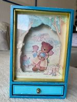 Sankyo Japan Musikbox - Bewegendes Teddy Motiv