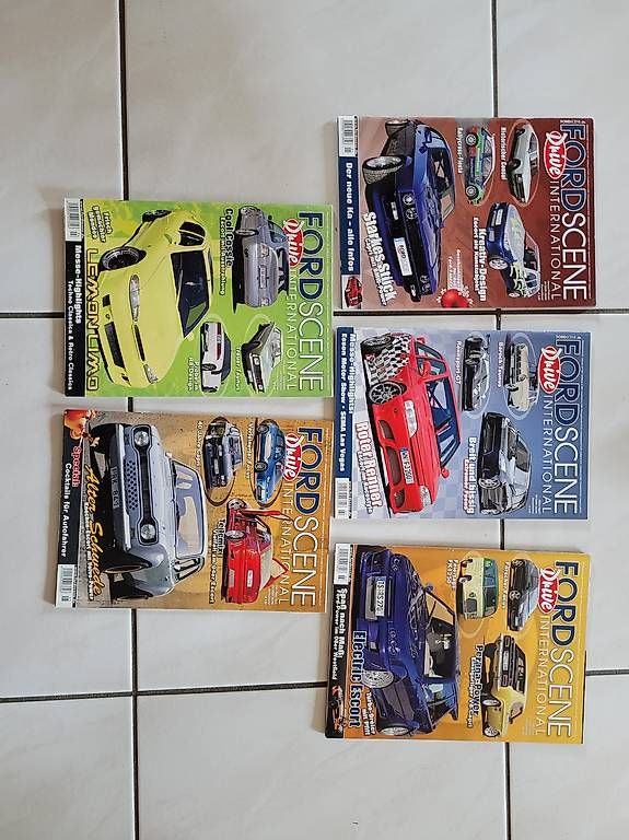 Riviste & Magazine: Autozeitschrift Fordscene Hefte 2007-2010 – Usato da Villars-sur-Ollon venduto da Mar_jyq8 1