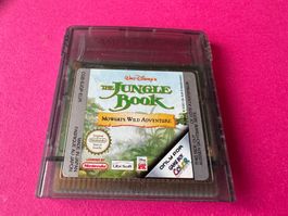 JUNGLE BOOK MOWGLIS WILD ADVENTURE SPIEL FÜR GAME BOY COLOR