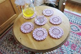 Untersetzer für Gläser/Tassen/Krüge 1 Set (7 Stück)