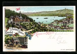 Litho Zürich, Gasthaus Dolder Bahn-Röm