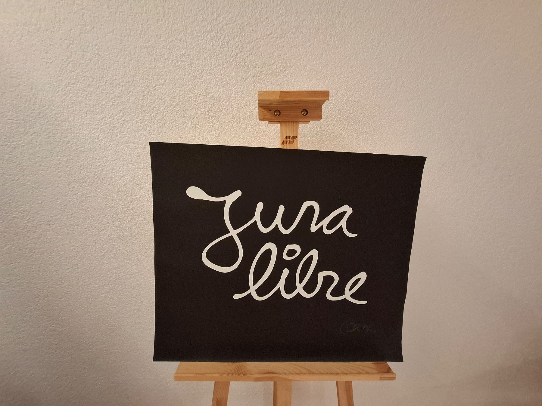 Dipinti: Sérigraphie de l'artiste Ben, édition limitée – Usato da Bonfol venduto da sch_qy5d