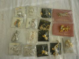 Lot broschen 2davon pin