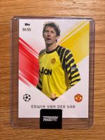 Topps Total Football Edwin Van Der Sar Man Utd. /99