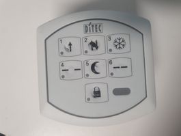 DITEC 7 Funktionen Wahlschalter Aufputzgehäuse