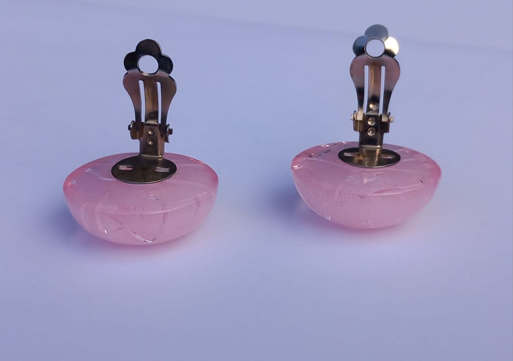 Orecchini pendenti & Orecchini a lobo: Alte Ohrclips aus Kunststoff – Usato da Winterthur venduto da Jopf1 8