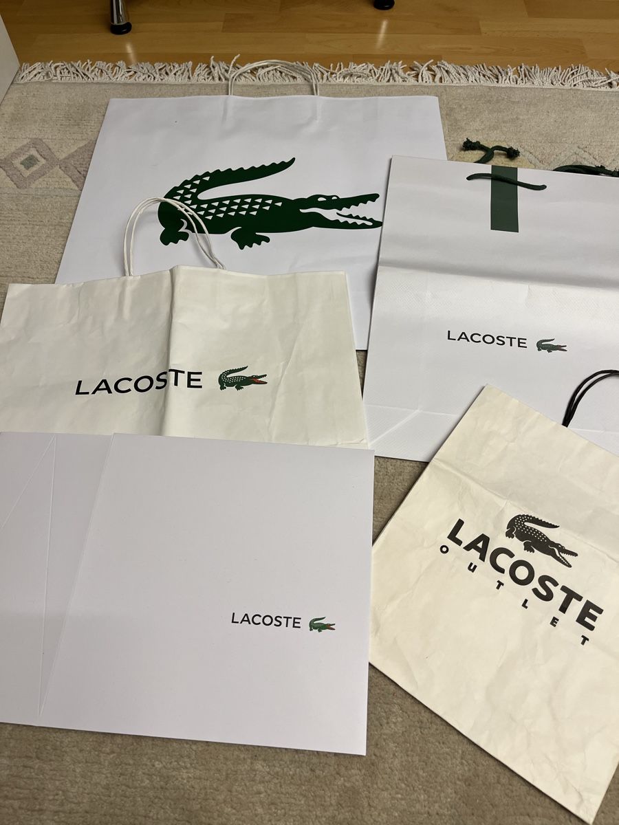 Lacoste Borse: Lacoste Taschen Bag Einkaufstaschen Papiertaschen – Usato da Frauenfeld venduto da Babytimmy 2