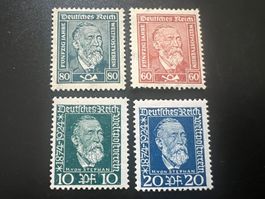 Deutsches Reich Nr. 362-363/368-369 "H.von Stephan" * (4763)