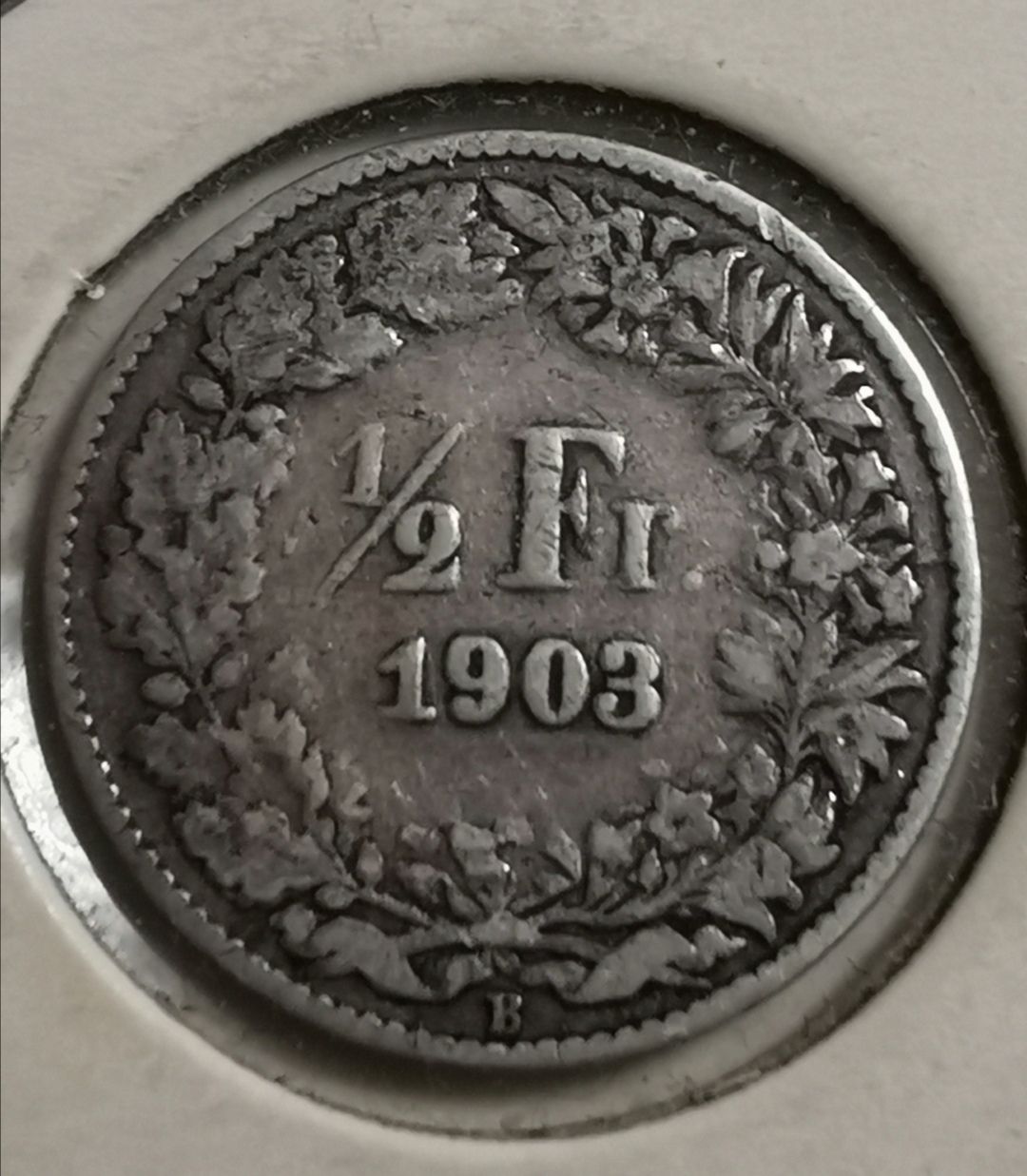 Alle Münzen: 50 Rappen 1903 Silber – Gebraucht aus Zürich von turbopuz
