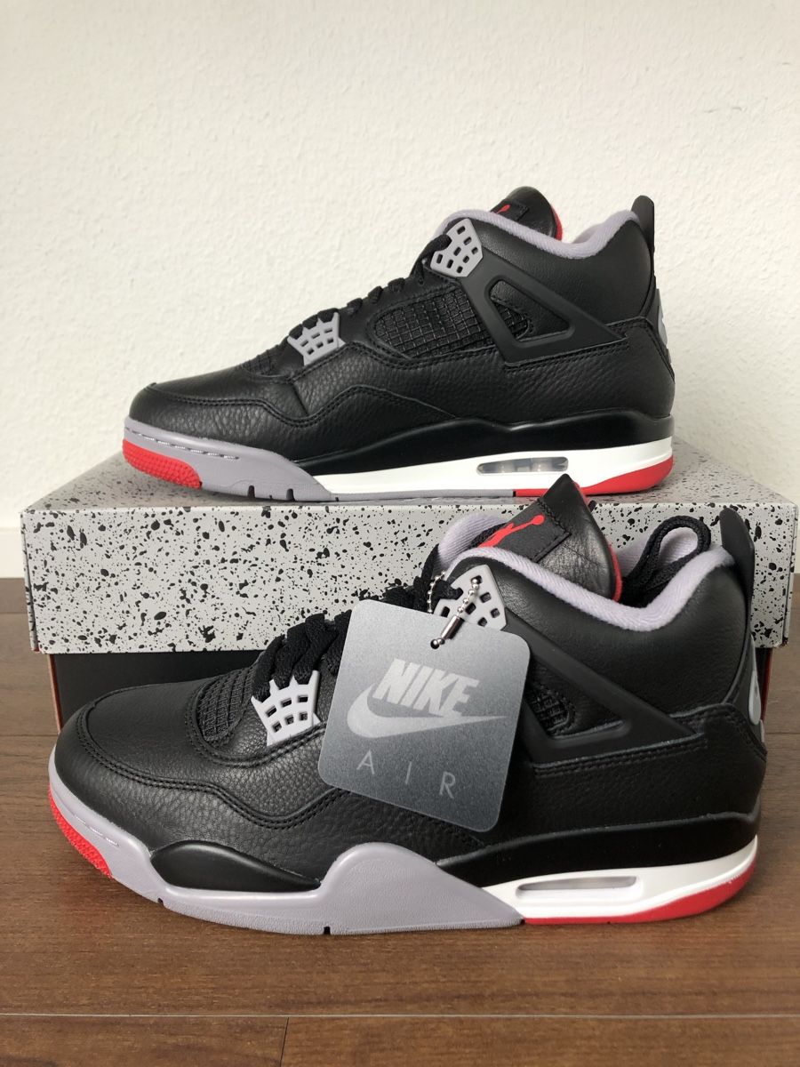 Jordan Scarpe da uomo: Air Jordan 4 Bred Reimagined EU43 – Nuovo e nell'imballaggio originale da Baar venduto da tortuga72