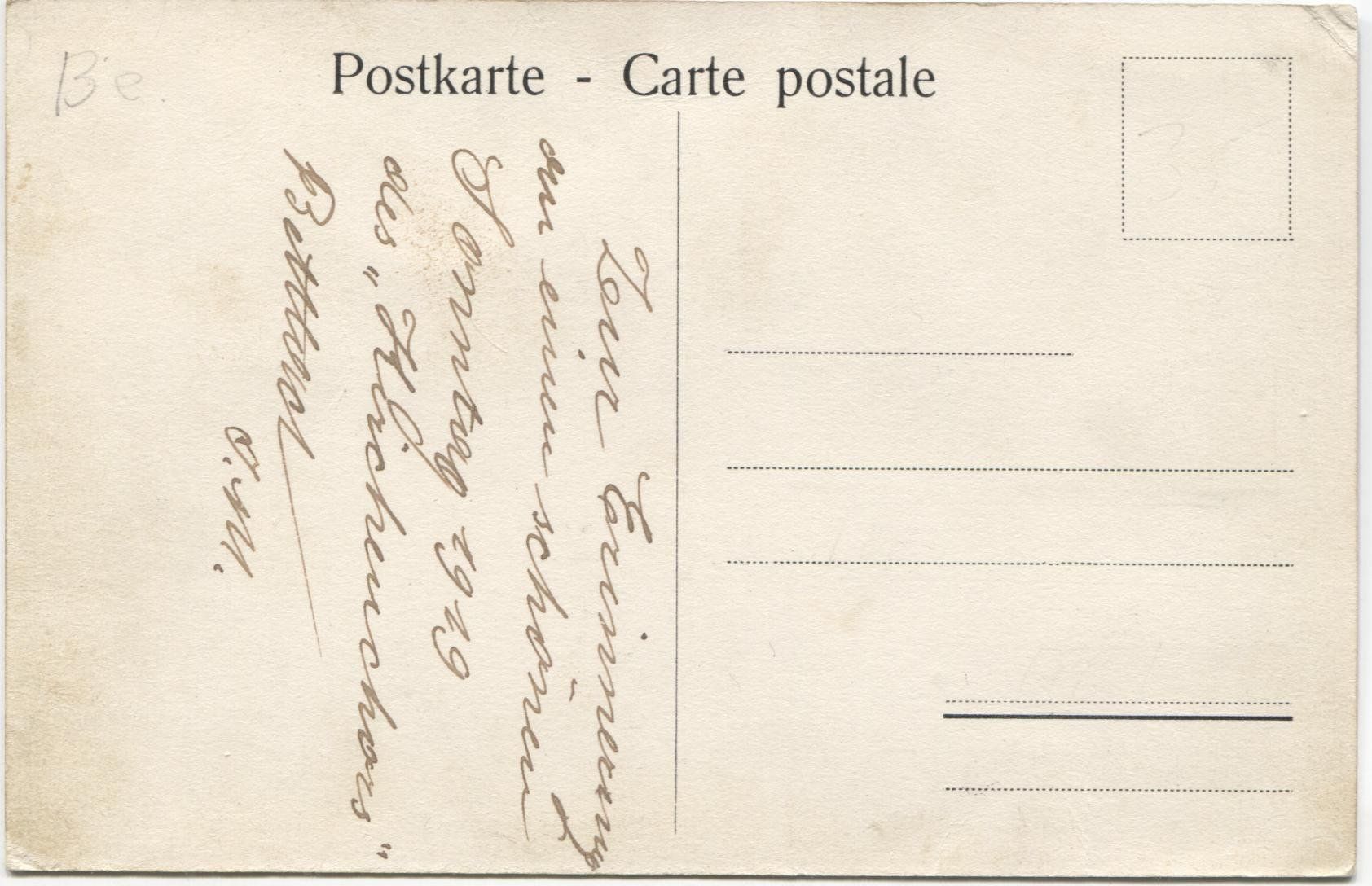 Ansichtskarten: WIEDLISBACH BE 1910 Restaurant Bad – Gebraucht aus Wil SG von Clanx 1