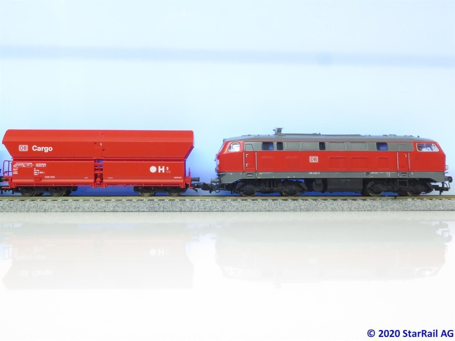 Fleischmann Modelleisenbahnen: Fleischmann 631403 DB Startset BR 218 Dummy Digital Sound – Gebraucht aus Ennetbaden von StarTrain 5