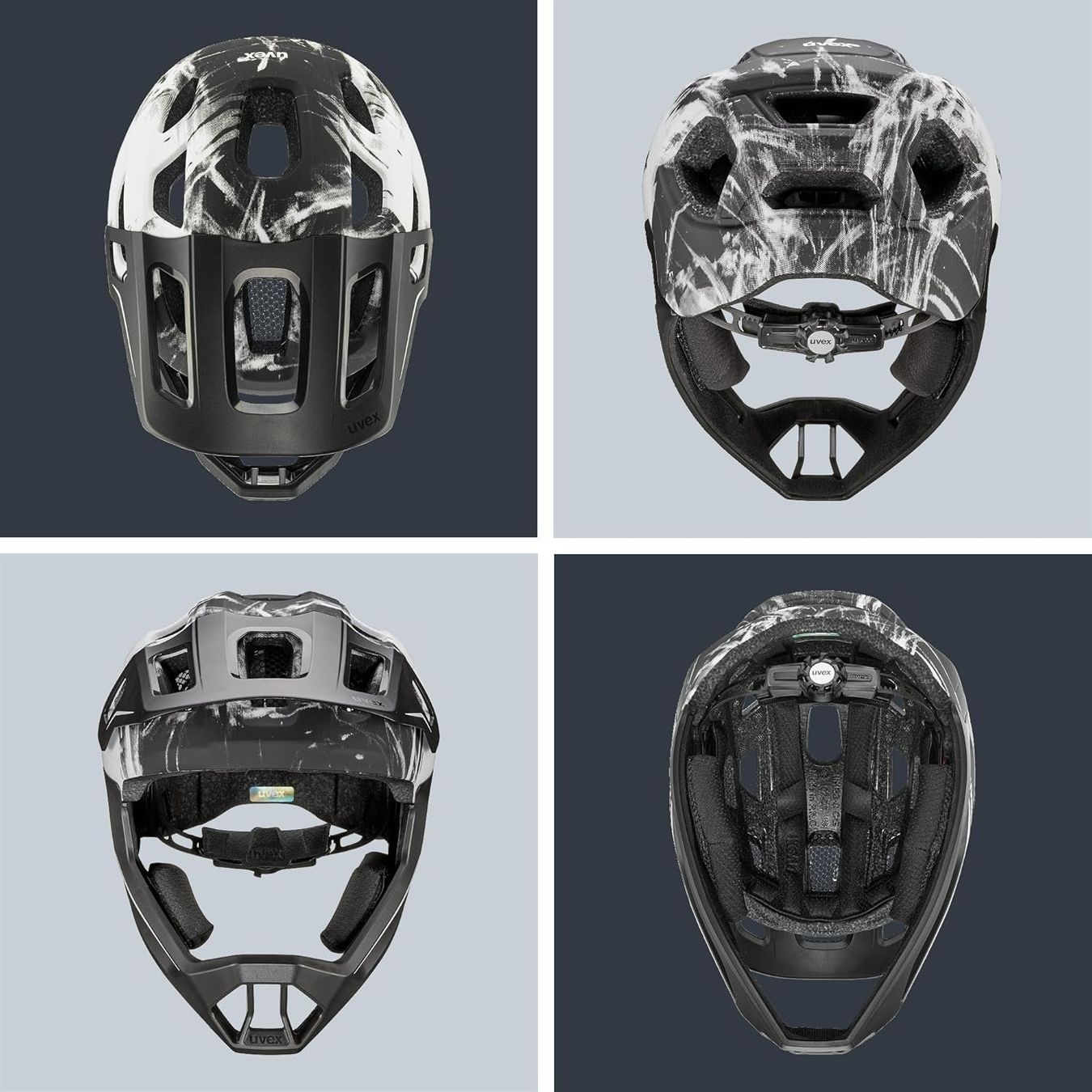 Uvex Helme: uvex react jr. Kinder Fullface MTB Helm 52–56 cm – Neu und originalverpackt aus Suhr von SchnapperCH 3