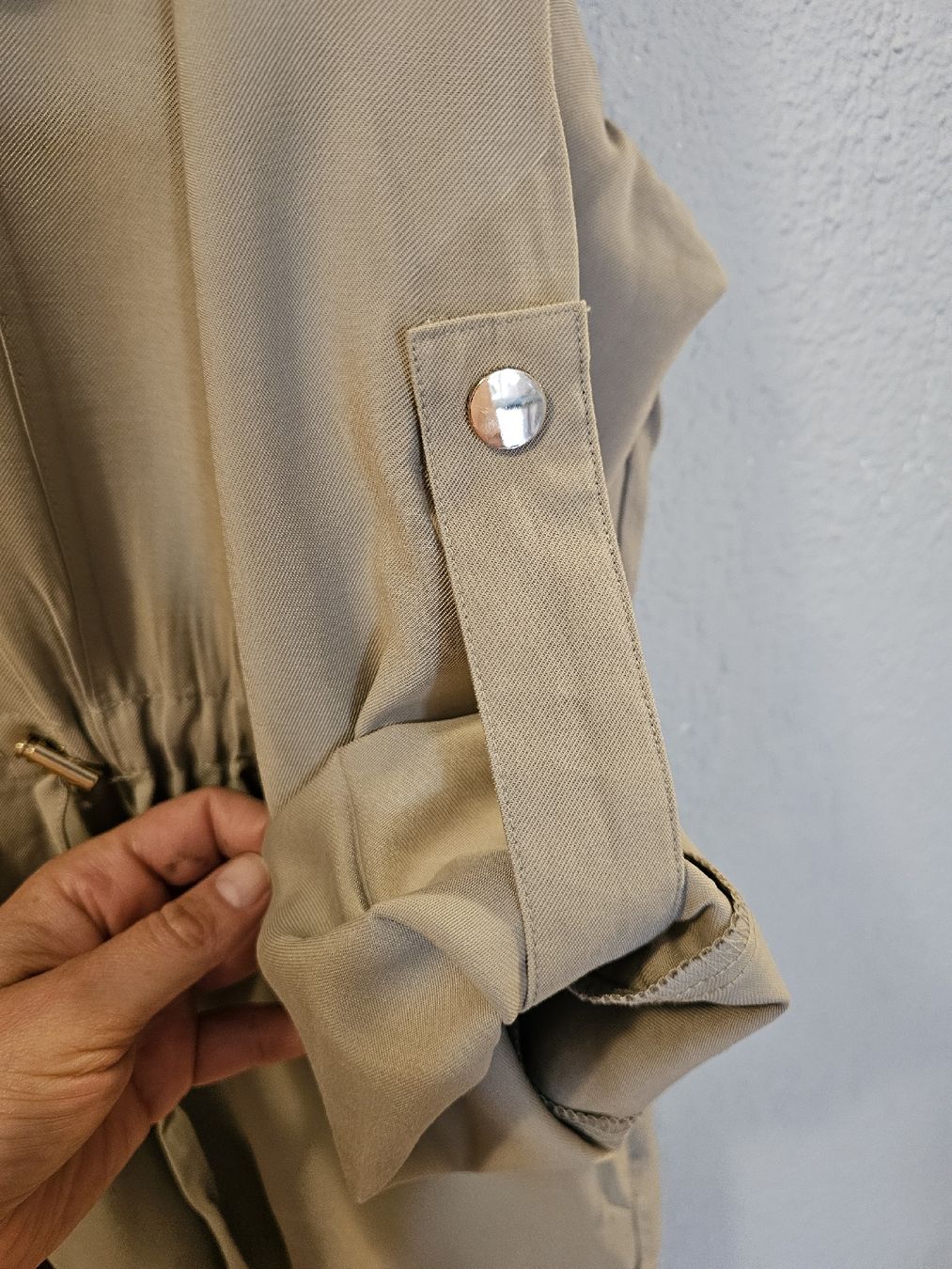 Zara Giacche: ZARA Hemdbluse-Jacke Beige Gr. XL – Usato da Bern venduto da Oscarella 4