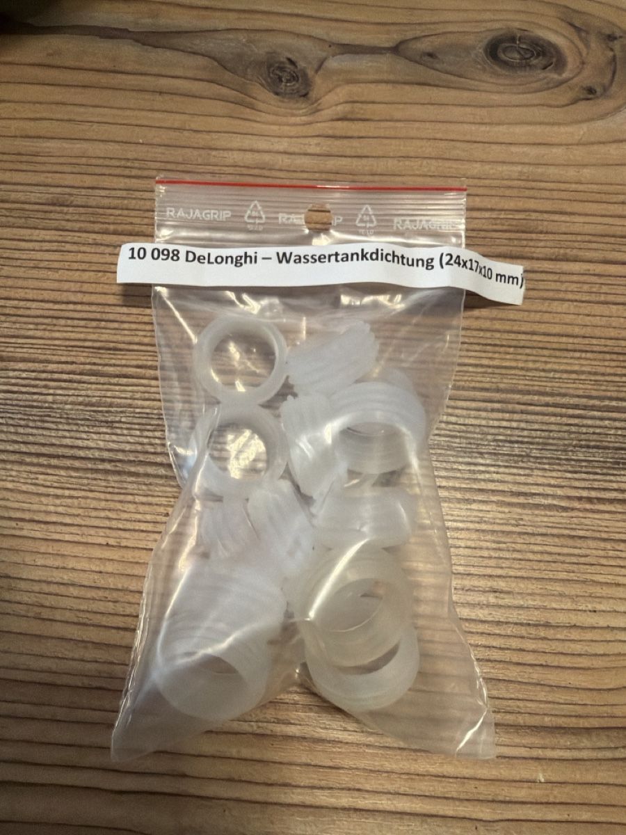 De'Longhi Macchine per caffè & Macchine per espresso: DeLonghi Wassertank Dichtungen, 24x17x0 mm, 15stk. – Nuovo e nell'imballaggio originale da Langnau b. Reiden venduto da Black-Dragon666