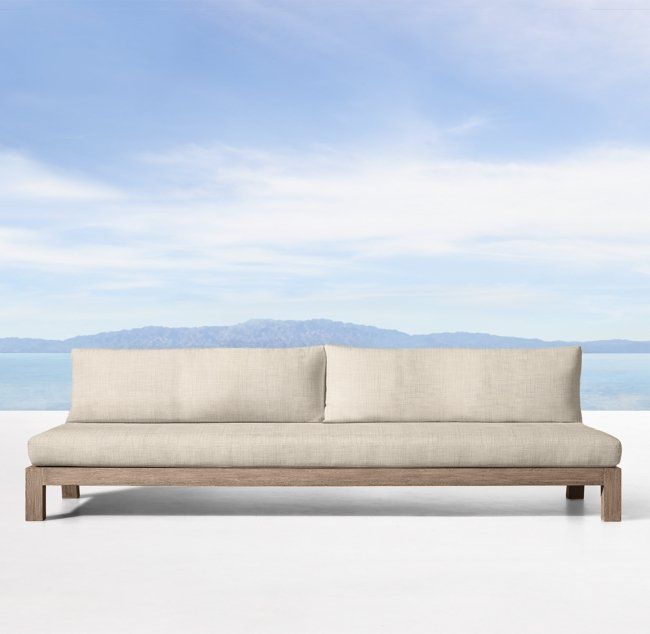 Sofas: Sofa Lounge Couch Teakholz Outdoorsofa Terrasse Gartensofa – Neu und originalverpackt aus Daisendorf von Wohn-Kult 8
