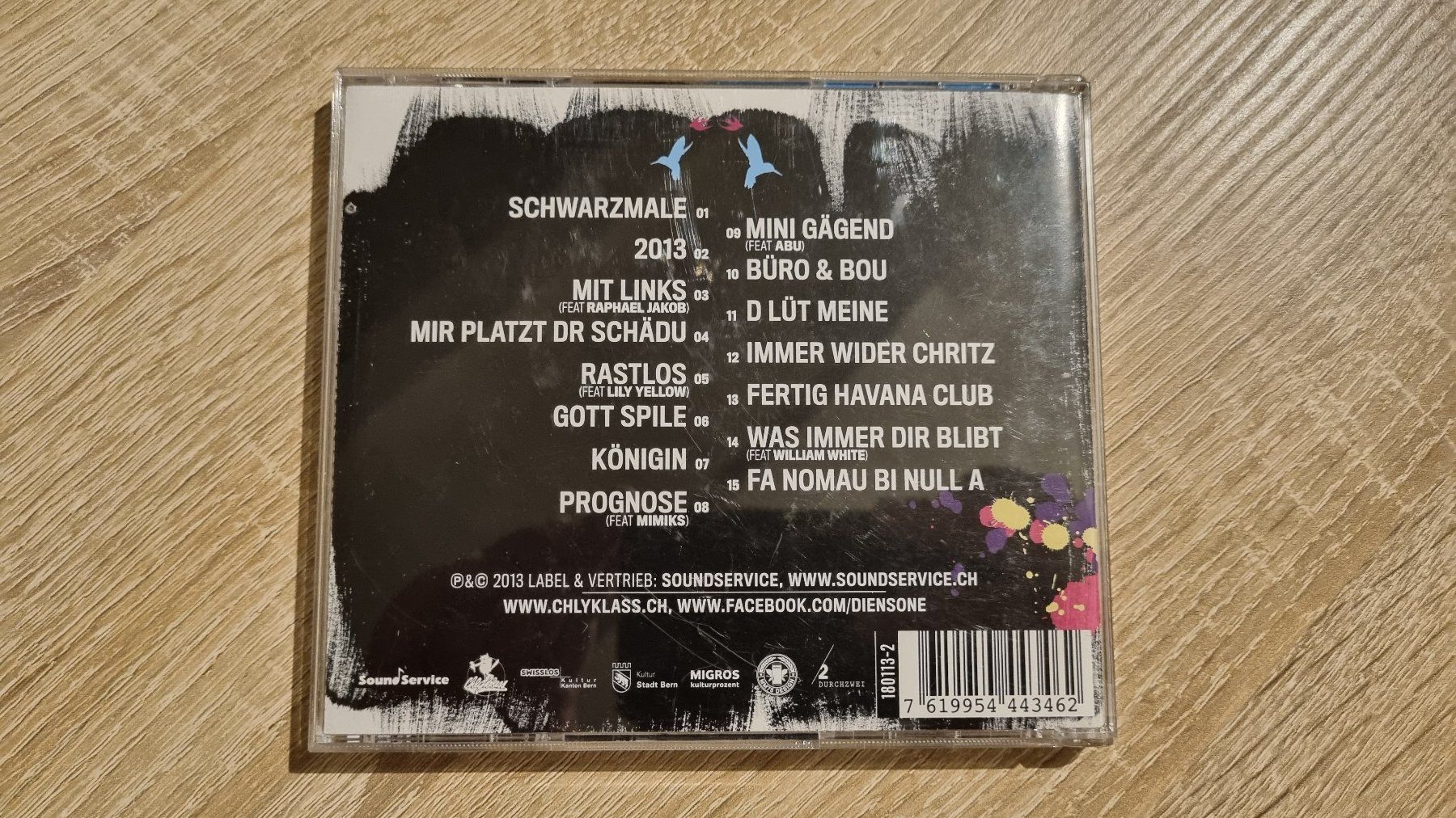 CD: Diens - Schwarzmale – Usato da Hagenbuch ZH venduto da lecterr55 2