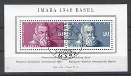 Imaba 1948 Block gestempelt