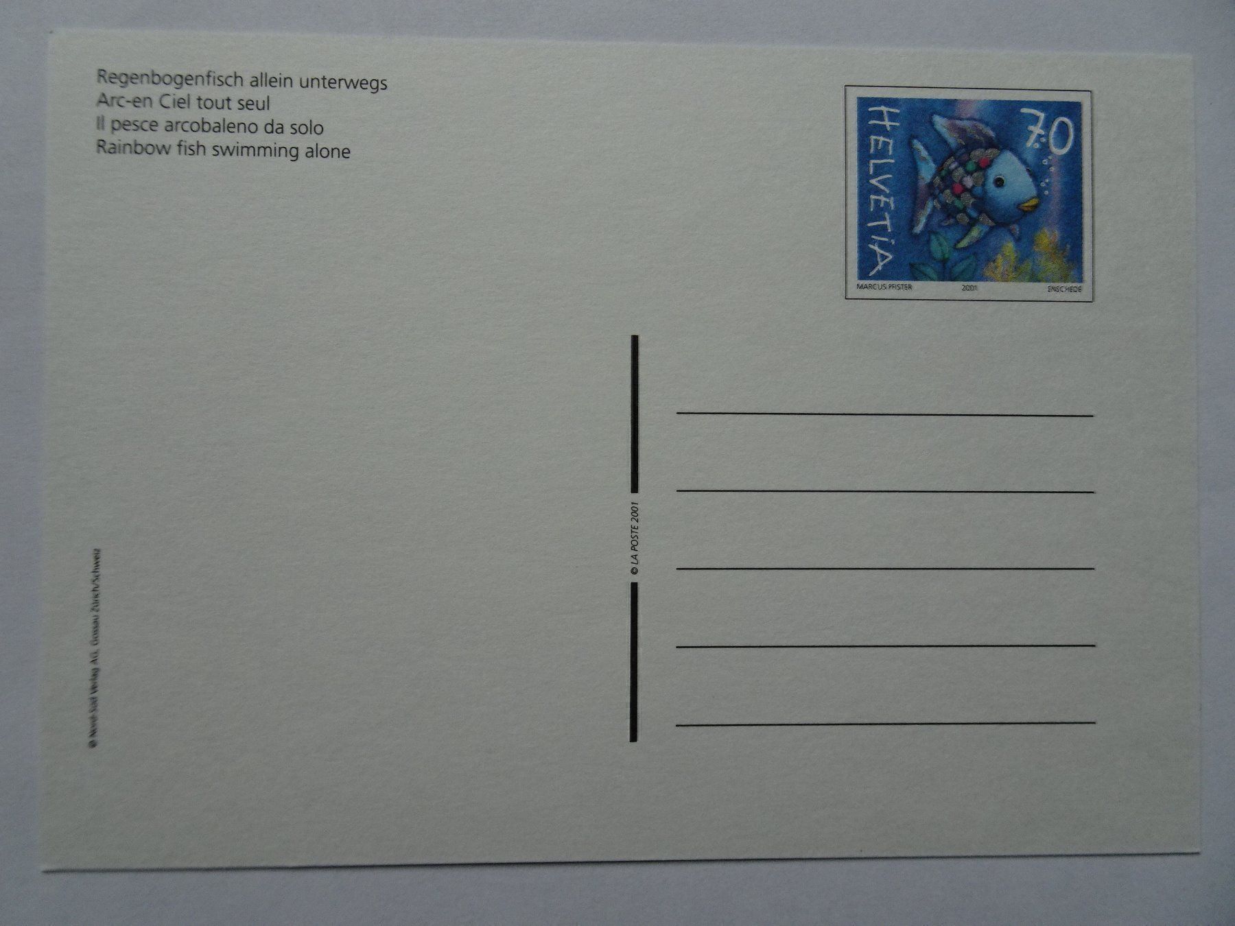 Tous les timbres: 2001**und* – Neuf (Voir description) à Aadorf par Chnorli-Furz 3