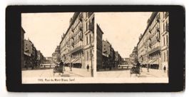 Stereo-Fotografie Genf, Rue du Mont Blan
