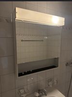 Spiegelschrank weiss 61x69 cm mit Ablage und Licht