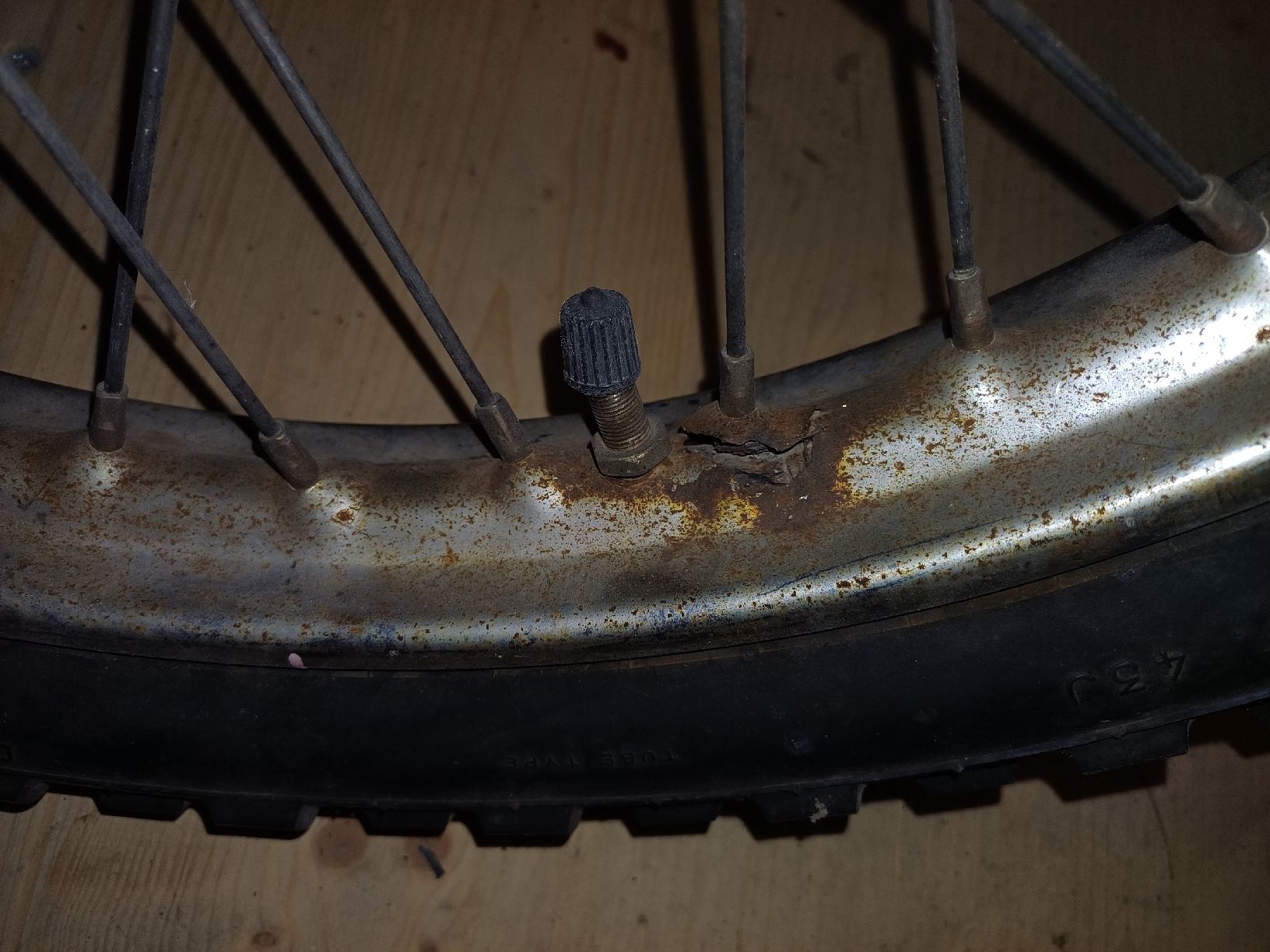 Pneumatici & Ruote complete: mofa speichenräder 17 zoll – Difettoso da Elsau venduto da Lofo24 7