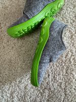 NEU Superfit Finken Hausschuhe Hüttenschuhe grau grün 27