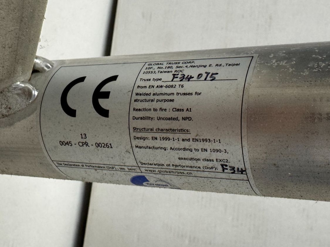 Tralicci: Global Truss F34 75 cm (L733) – Nuovo (secondo la descrizione) da Däniken SO venduto da Profog1 4