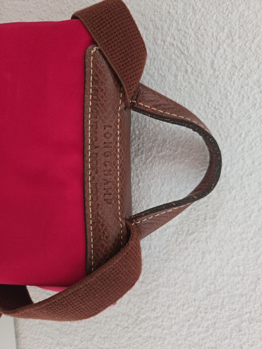 Longchamp Rucksäcke: Longchamp Le Pliage Rucksack Rot – Gebraucht aus Weinfelden von lexamo94 1