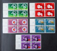 Sonderpostmarken I/ ET (1982) Viererblöcke