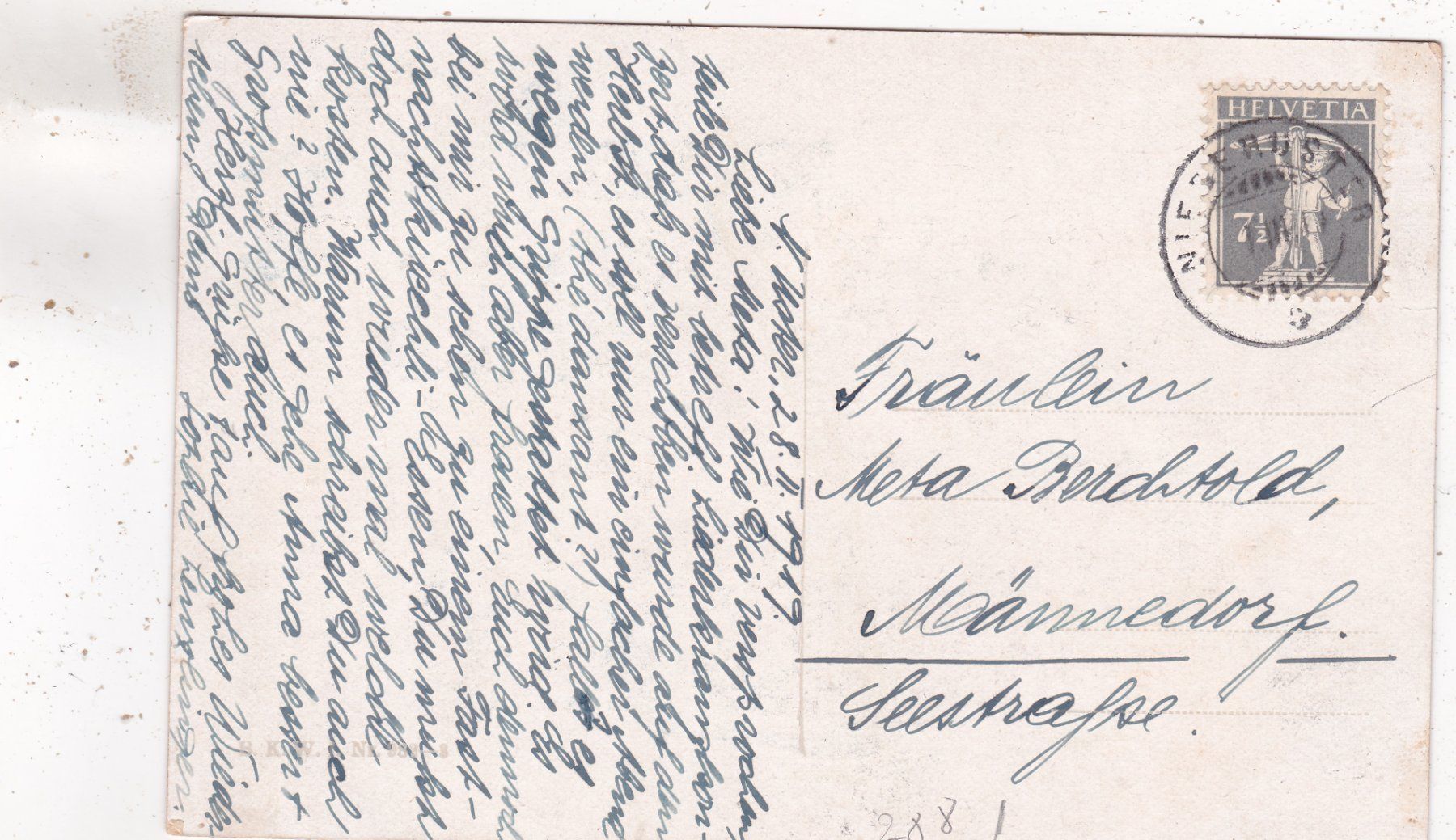 Cartoline postali: Kitsch Kinder  Darf ich hoffen? 1919 – Usato da Herisau venduto da Lisegrat2008 1
