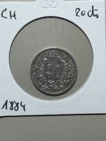 Suisse - 20 centimes - 1884