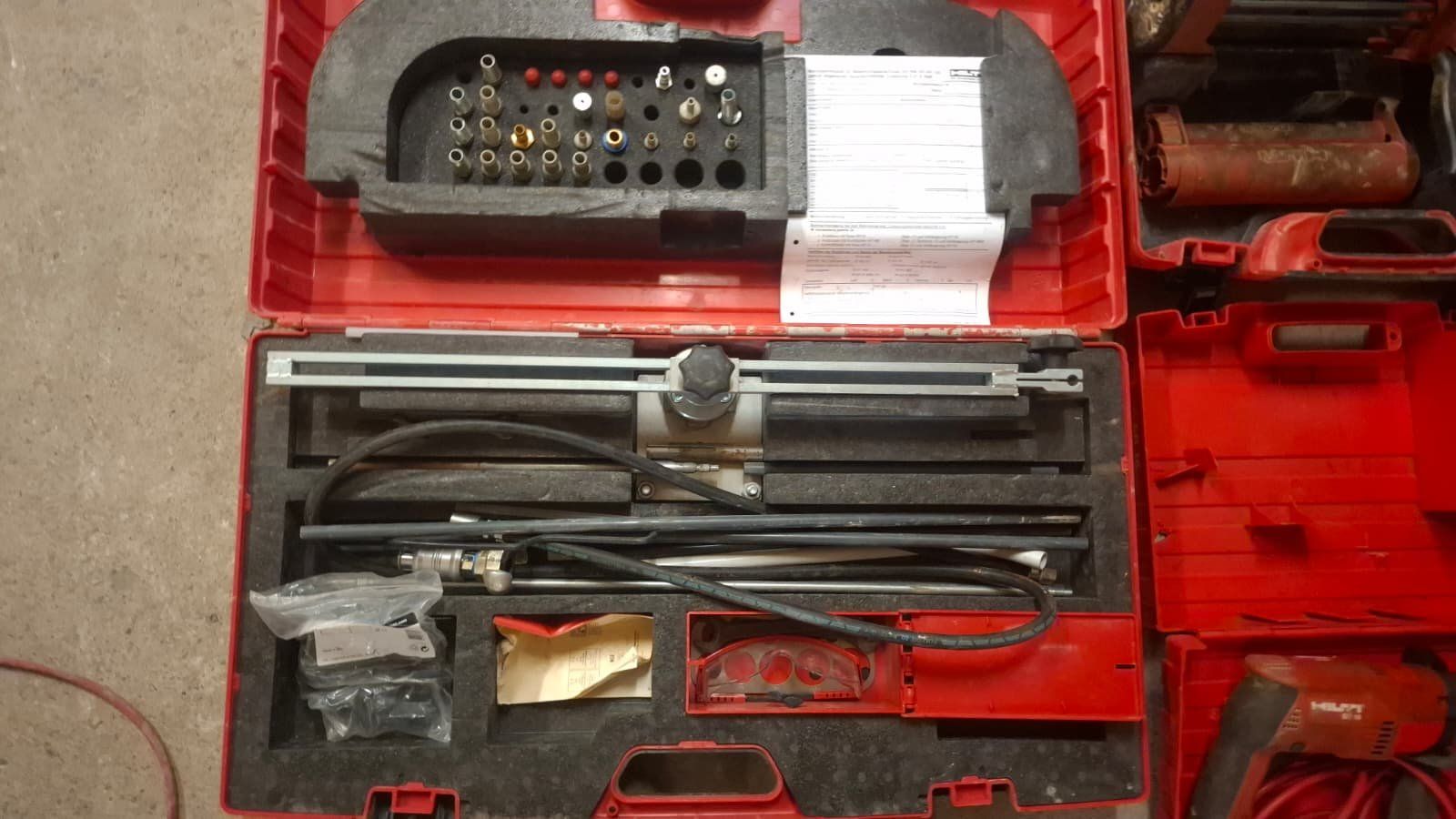 Tutti gli attrezzi: Hilti Profi-Set: TE 30-C, TE 16, SB 16, MD 2000 – Usato da Hasle LU venduto da Arag08 3