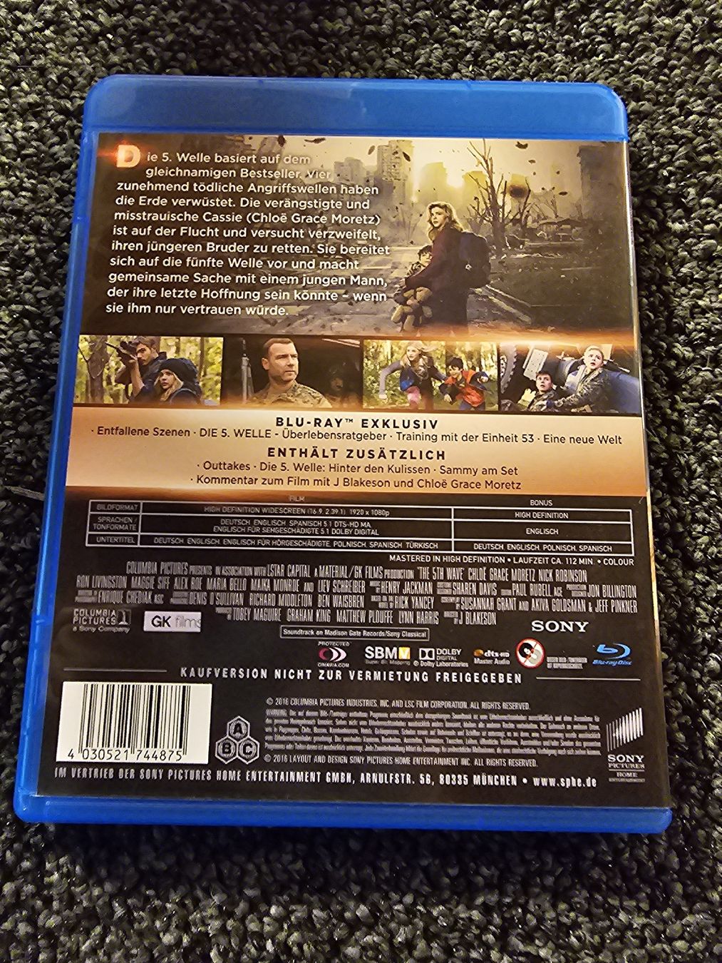 Alle DVDs: Die 5. Welle - Blu-ray  – Gebraucht aus Ruswil von jan_bxl5 1