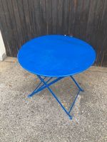 Ancienne table en fer 80 cm
