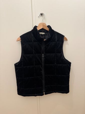 Schwarze Weste/Gilet Gr. 38, top Zustand