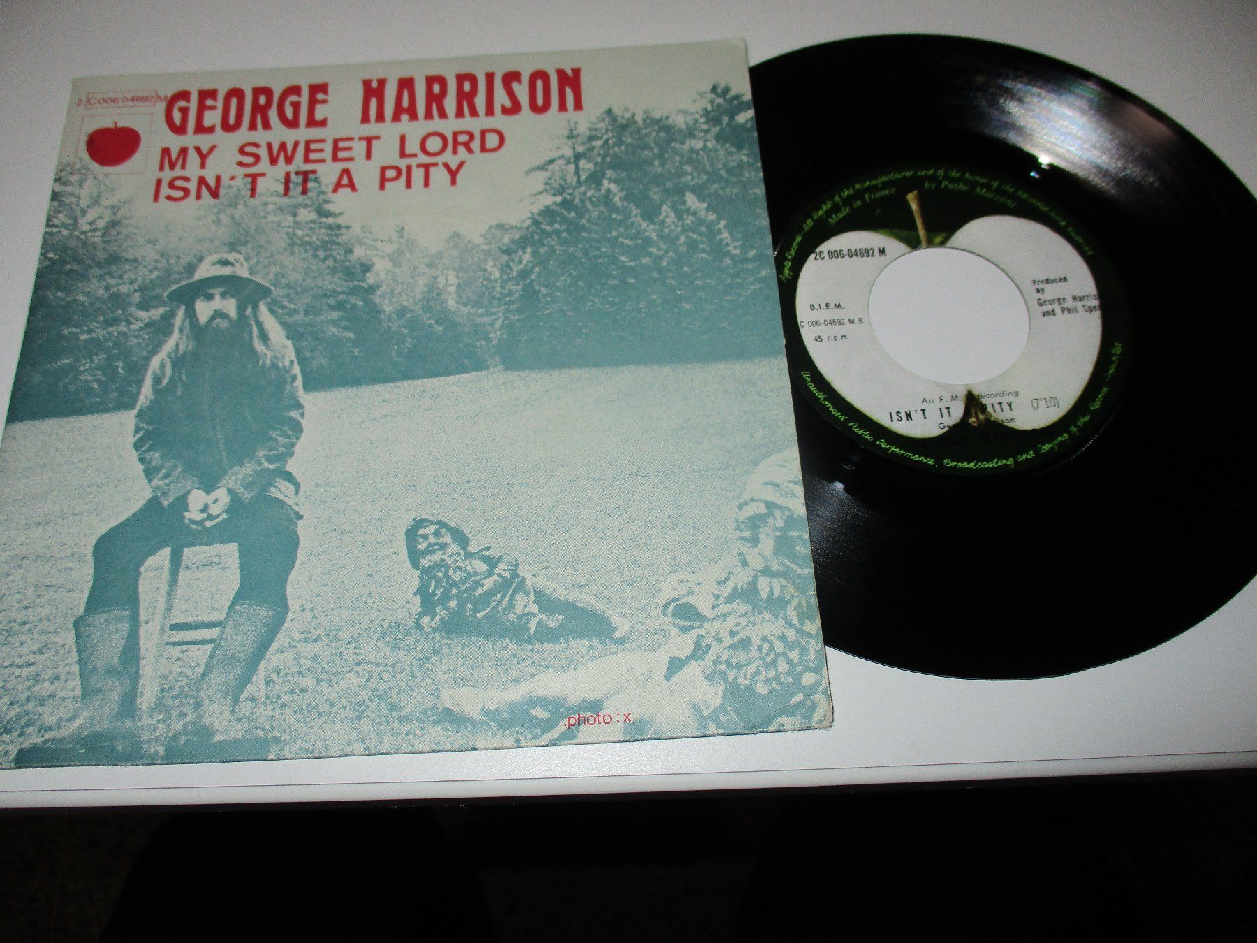 Dischi in vinile: SINGELS GEORGE HARRISON 1970 BEATELS – Usato da Wil SG venduto da garou40 1